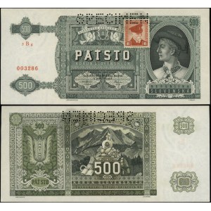 Czechoslovakia, 500 crowns, 12.07.1941