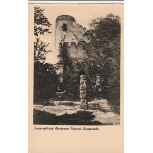 JELENIA GÓRA. Riesengebirge, Burgruine Kynast, Staupsäule;wyd. Walter Staudte