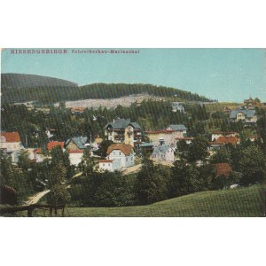 SZKLARSKA PORĘBA. Riesengebirge, Schreiberhau -Marienthal, wyd. Julius Seifert