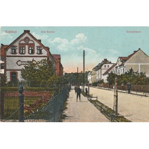 WĘGLINIEC. Kohlfurt, Alte Schule, Schulstrasse, wyd. Gustav Wonneberger