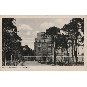 NOWA SÓL. Neusalz an der Oder, Kreiskrankenhaus, wyd. ok. 1925; cz.-b., stan db