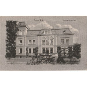 ŻARY. Sorau N. L., Handleskammer, wyd. Hrch, Hornig, Sorau N.L., ok. 1923; cz.