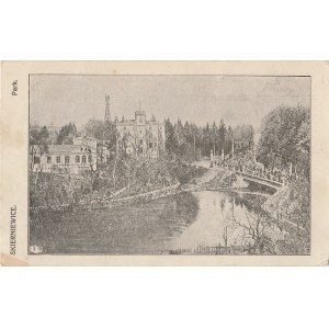 SKIERNIEWICE. Skierniewice -park, wyd. ok. 1915; cz.-b., stan db