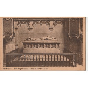 KRAKÓW. KRAKÓW. Sarkofag królowej Jadwigi w Katedrze Waw., wyd