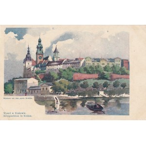 KRAKÓW. Wawel w Krakowie / Königsschloss in Krakau, wyd. Sal. Mal. Polsk