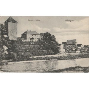 OŚWIĘCIM. Zamek-Schloß / Oświęcim, wyd. M.K.O., 1916; cz.-b., stan db