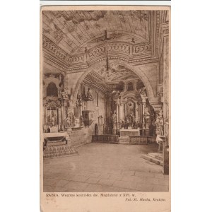 RABKA-ZDRÓJ. RABKA. Wnętrze kościoła św. Magdaleny z XVI w., fot. St. Mucha