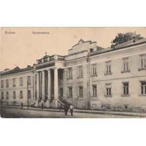 RADOM. Radom / Gymnasium, wyd. Karl Voegels, Berlin, 1917; cz.-b., stan db