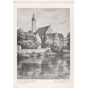 OPOLE. Oppeln: Evangelische Kirche / War bis 1810 Klosterkirche der Menoriten 