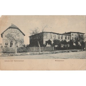 CZARNE. Schule Adl Hammerstein / Waisenhaus, wyd. Franz Döring's Wwe