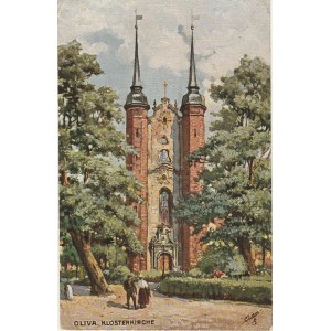 GDAŃSK, OLIWA. Oliva, Klosterkirche, wyd. Raphael Tuck, Sons „OILETTE”