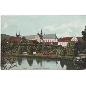 GDAŃSK, OLIWA. Oliva, Schloss und Klosterkirche; wyd. ok. 1908; kolor., stan db