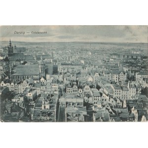 GDAŃSK. Danzig -Totalansicht, wyd. Johann Lukowski -Beuthen O./S., ok. 1925; cz