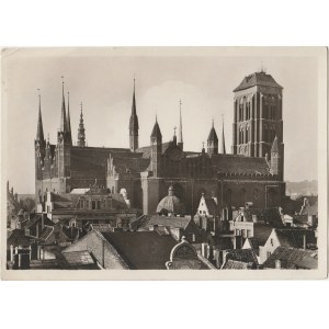 GDAŃSK. Die Marienkirche in Danzig, wyd. Aufnahme Staatliche Bildstelle 