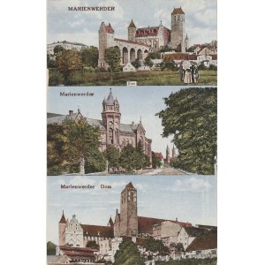 KWIDZYN. Marienwerder / Dom, wyd. Dresda, Photochrom -Anst., Dresden, ok. 1910