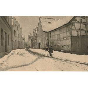 PUCK. Puck. Ul. Gdańska, wyd. Księgarnia M. Winnickiego w Pucku, ok 1930; cz.-b
