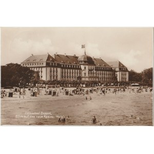 SOPOT. Ostseebad Zoppot, Blick auf das neue Kasino -Hotel, wyd. A. Gecke