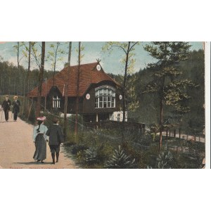 SOPOT. Zoppot / Bürger Schützenhaus; wyd. ok. 1924; kolor., stan db