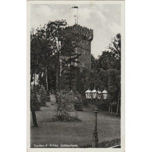 CIESZYN. Teschen, O-Schles., Schlossturm, wyd. Emanuel Berka, Teschen, ok. 1942