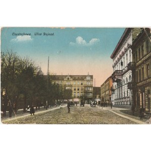 CZĘSTOCHOWA. Częstochowa. Ulica Dojazd, wyd. A. J. Ostrowski w Łodzi, ok. 1918