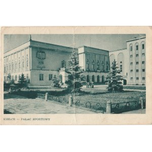 KIELCE. Kielce-Pałac Sportowy, Polskie Tow. Turystyczno-Krajoznawcze, ok. 1952