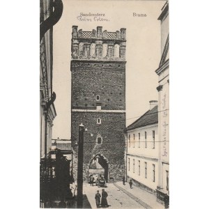 SANDOMIERZ. Sandomierz / Brama, wyd. „Progress”, Sandomierz, ok. 1916; cz.-b.
