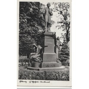 ELBLĄG. Elbing F. Schichau-Denkmal, wyd. Schöning & Co. Lübeck, przed 1939; cz.