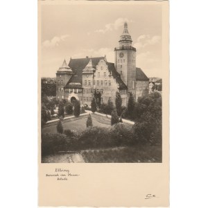 ELBLĄG. Elbing, Heinrich von Plauen. Schule, wyd. Trinks, Co., G.m.b.H.