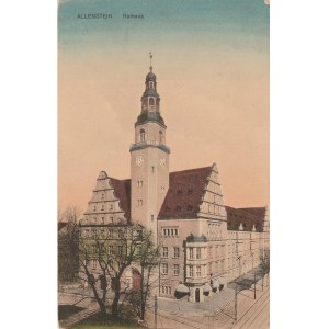 OLSZTYN. Allenstein - Rathaus, wyd. Kunstverlag Bruno Scholz, Breslau, ok. 1916