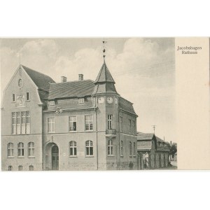 DOBRZANY. Jacobshagen / Rathaus, wyd. Wilh. Donner, Jacobshagen, ok. 1925; cz.