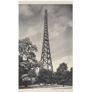 SZCZECIN. Antennenturm zum Rundfunksender Stettin, wyd. przed 1939; cz.-b.