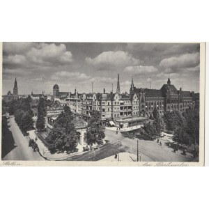 SZCZECIN. Stettin / Am Berlinertor, Kupferdruck nach Original-Photo Hans Hartz