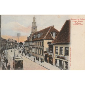 LIPAWA. Gruss aus Libau…; wyd. Rudolph Puhze, Libau, ok. 1910; kolor., stan bdb