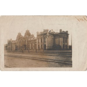 EUROPA. Dworzec kolejowy, wyd. ok. 1918; cz.-b., stan db