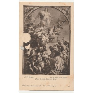 WIEDEŃ. P. P. Rubens / Die Himmelfahrt Marias. / (Kais. Gemälde-Gallerie, Wien)