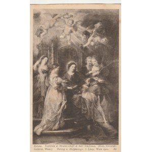 WIEDEŃ. Rubens. Votivbild d. Bruderschaft d. heil. Ildefonso. (Kais. Gemälde