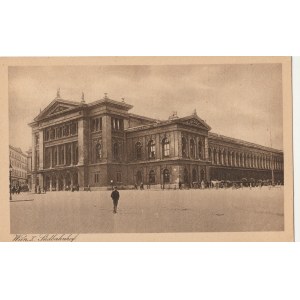 WIEDEŃ. Wien, X. Südbahnhof, wyd. A.B.&C.W.I., przed 1918; cz.-b., stan db