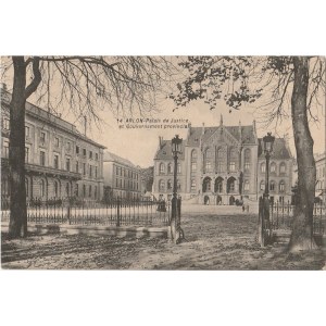 ARLON. Arlon-Palais de Justice et Gouvernement provincial, wyd. ok. 1913; cz.-b