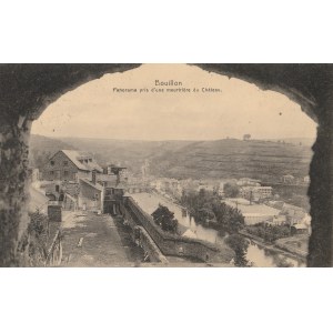 BOUILLON. Bouillon / Panorama pris d'une meurtrère du Château, wyd. J. Winling