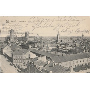 IEPER. Ypres, Panorama, wyd. Nels, Bruxelles, ok. 1915; cz.-b., stan db