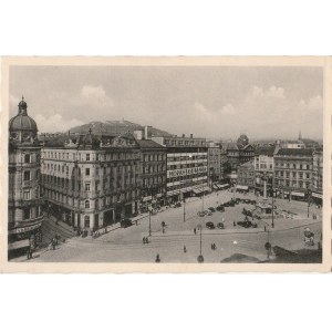 BRNO. Brünn-Viktoria -Platz, wyd. ok. 1942; cz.-b, stan bdb, nierówne brzegi