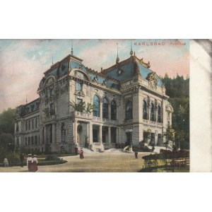 KARLOWE WARY. KARLSBAD / Kaiserbad, wyd. ok. 1908; kolor., stan db, zabrudzenia