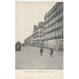 FRANCJA. 2502. HEYST. HOTEL DE LA PLAGE, wyd. przed 1918; cz.-b., stan db