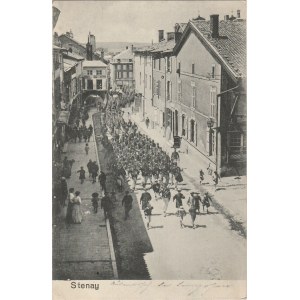 STENAY. Stenay, wyd. Manias, Cie, Strassburg, ok. 1919; cz.-b., stan db