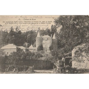 STRASBURG. Chateau de Rocan, wyd. A. Sozaine als, editeur, Sedan, ok. 1914; cz.