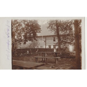 ALTERSTEDT. Dom pośród drzew, wyd, ok. 1914; cz.-b., stan db