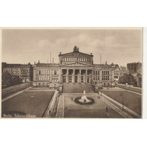 BERLIN. Berlin. Schauspielhaus, wyd. przed 1918; cz.-b., stan db, bez obiegu