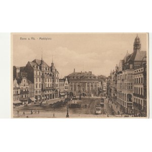 BONN. Bonn a. Rh. Marktplatz, wyd. Stengel & Co., G.m.b.H., Drezno przed 1918