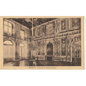 BRÜHL. BRÜHL. Rittersaal im Königl. Schloss, wyd. Verlag: Isabella Martini