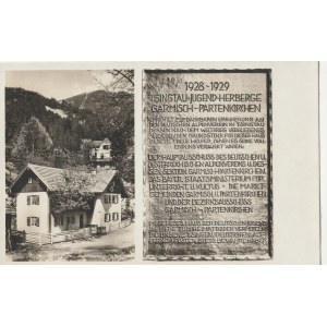 GARMISCH-PARTENKIRCHEN. JUGEND-HERBERGE, wyd. Verlag von B. Johannes, Garmisch